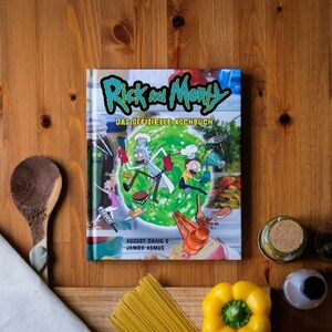 Adult Swim Rick and Morty- The Official Cookbook